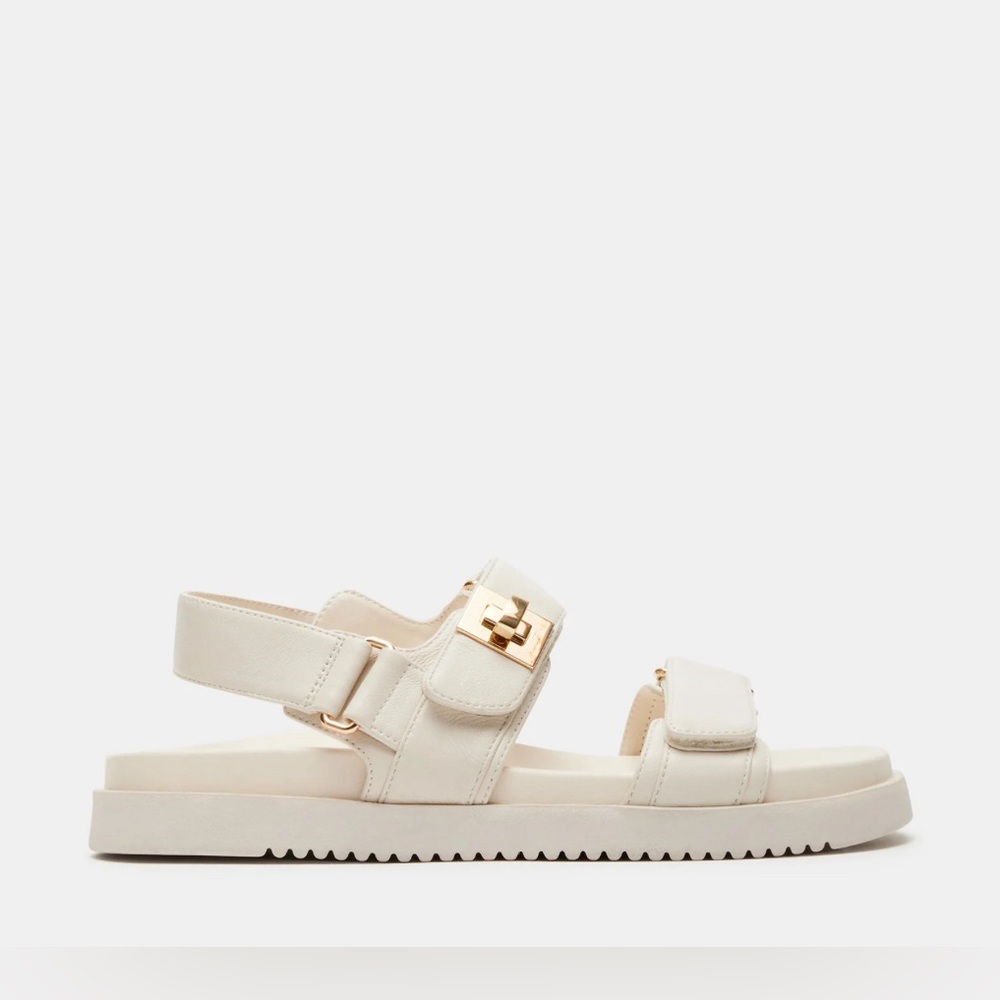 STEVE MADDEN LEATHER SANDALS